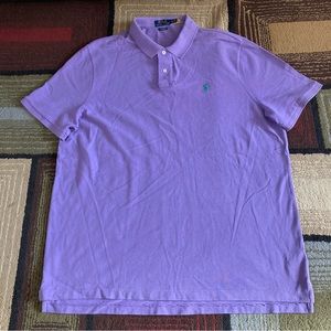 Polo Ralph Lauren Polo Shirt Green Pony Short Sleeve Men's Sz 2XL